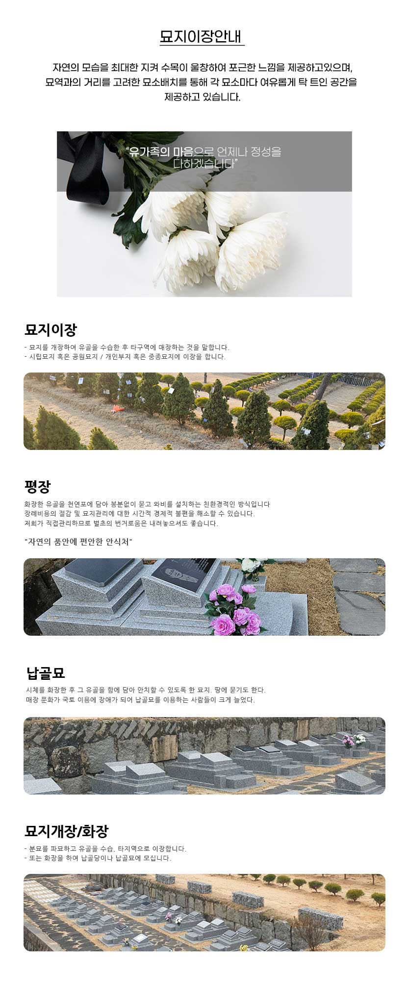 군산묘지이장
